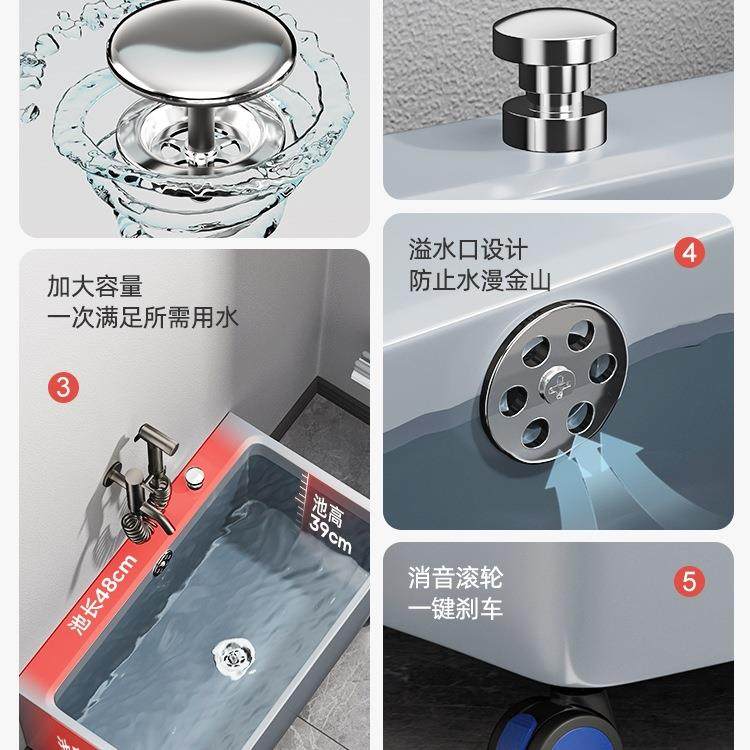 拖池家用阳把台可动拖布池地盆卫生间落地墩移布池MPM水槽塑料水,电子元器件市场,其它元器件,淘宝优惠券,粉丝福利购,淘宝优惠卷