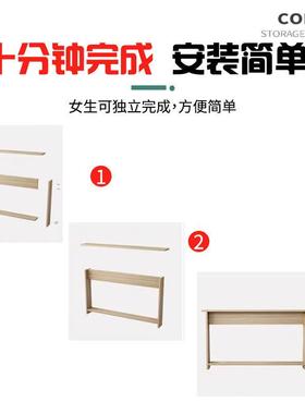 床置物架床尾缝隙塞填床侧边床头沙发边边夹缝缝AXF窄条长条柜卧