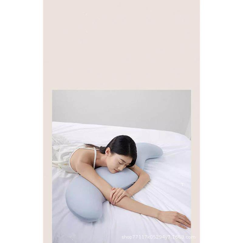 儿童抱枕沙发凉感靠枕记忆绵靠垫男女生睡觉夹式等身枕头