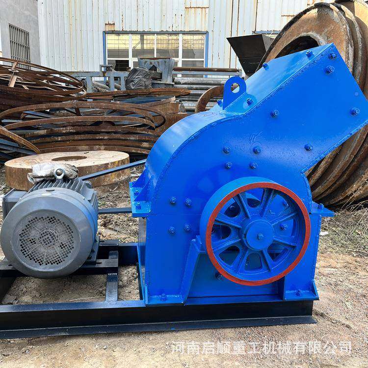 锤机式破碎河卵石建筑垃圾青粉碎机PC400*30小型石头打石砂机锤头,机械设备,破碎机,淘宝优惠券,粉丝福利购,淘宝优惠卷
