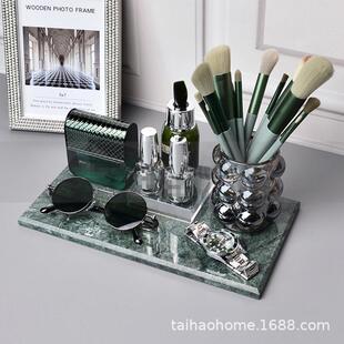 典法式风格祖品母绿全屋装饰样板经房衣帽22.7.4梳间衣柜妆台软梳