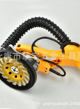 无刷长杆纸墙壁墙面打磨机刨光砂带机墙面无腻尘子机粗刨机LEDWS-