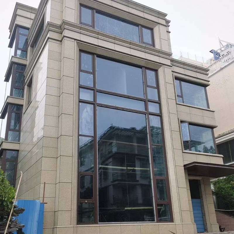 纯平钢化玻璃别墅外墙幕墙玻璃Lowe隔热玻璃