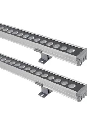 洗墙桥灯72户外楼宇外亮化线条灯108梁VHZ轮廊DMX51墙2外控洗墙灯