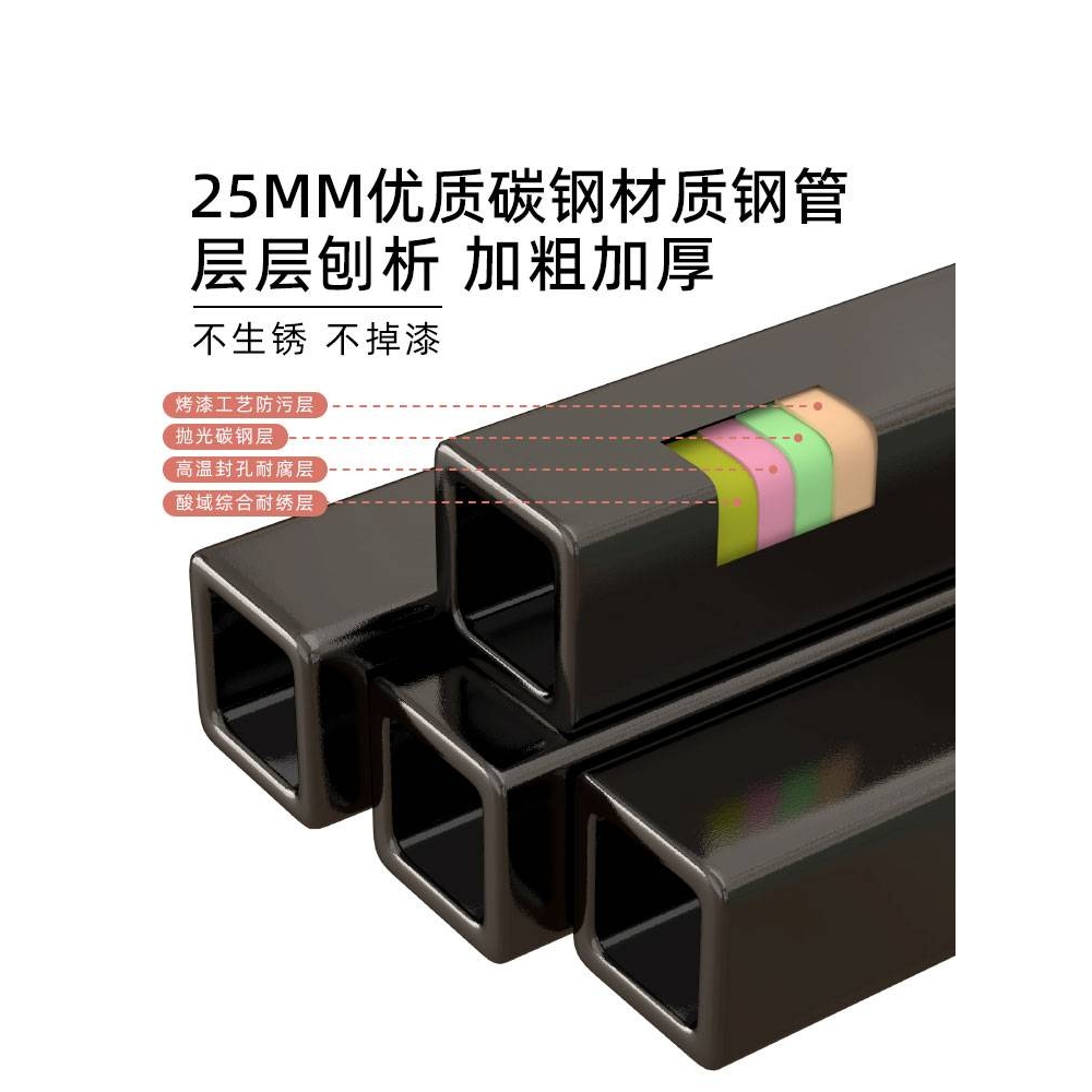 新款挂布简易免安装衣柜家用卧室折叠加粗加厚结实耐用全钢架结构