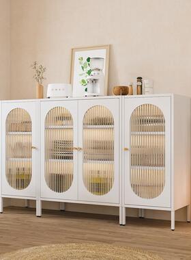 家铁柜客厅橱柜斗储用物柜超薄厨房KRP阳台柜艺餐柜边置物架收纳