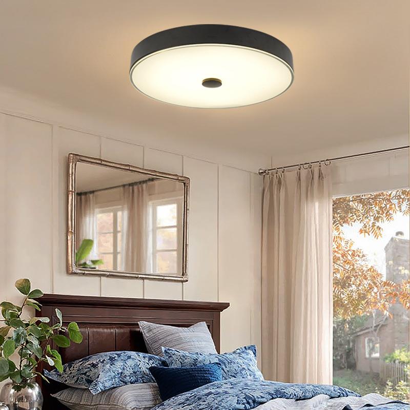 美室式吸卧书房阳台过道灯顶圆形玄关走廊031灯田园LED吸灯顶灯