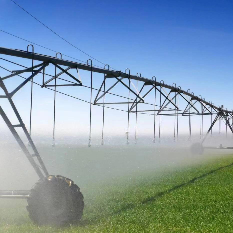 平移式喷灌自中心支轴行桁架式KWP大型农田水走肥一体化指针喷灌