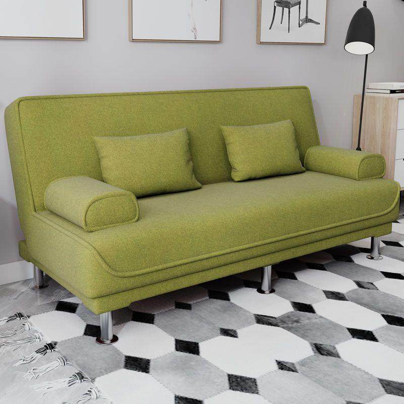 沙床两用折懒叠家具布艺沙双人IWJ三人客发厅租房沙发发人沙发床