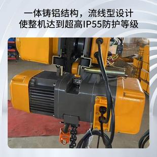 双链运行式 环链电芦动葫VZAQ电动起3重设备8E0v吊机提升机厂家