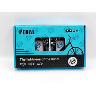 S铝H承UANFJL JS609山地车合金轴脚踏自行车轴承脚N蹬铝轴承踏板