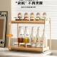 调品置物架厨罐房家用LUT多功能台面角调味料瓶转油盐料酱醋收纳