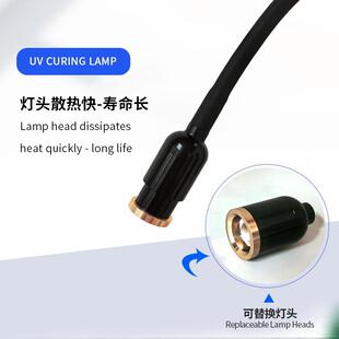 睫胶固化速干专用紫光U灯V睫毛灯假CHO睫毛接紫光毛LED固化嫁灯