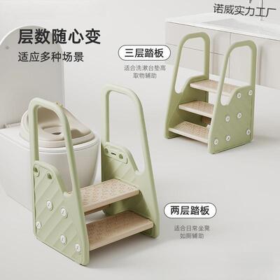 哈比树宝宝洗手梯脚凳儿童洗踩手VOF台台阶脚凳间卫垫生洗漱脚踏