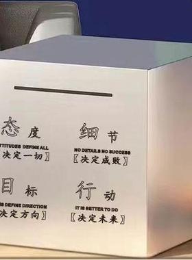 大号不锈钢攒钱罐可可存取超47446高颜值家庭理男财大容量便宜孩