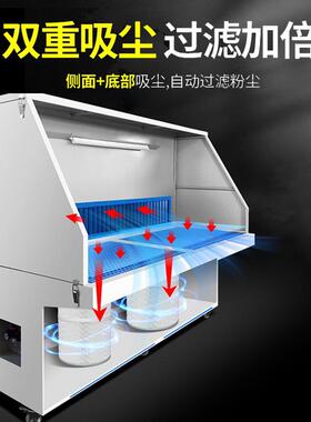 尘除台尘工作柜抛光机37055吸干间式打磨车木工打磨抛光集尘去毛