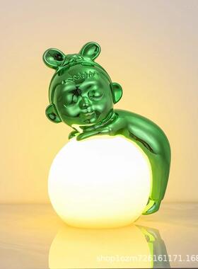 卡通台灯客厅电柜视板儿童10791房间样间玄关柜夜氛围灯床灯头柜