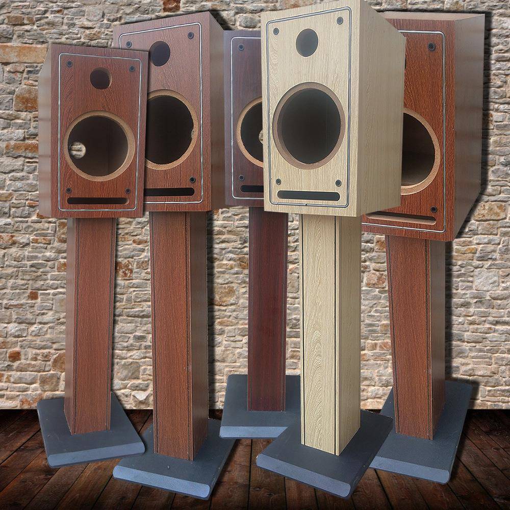 汽车音响6.音5空寸书架箱桃木体试音柜89汽车喇叭6.5箱寸试箱空音