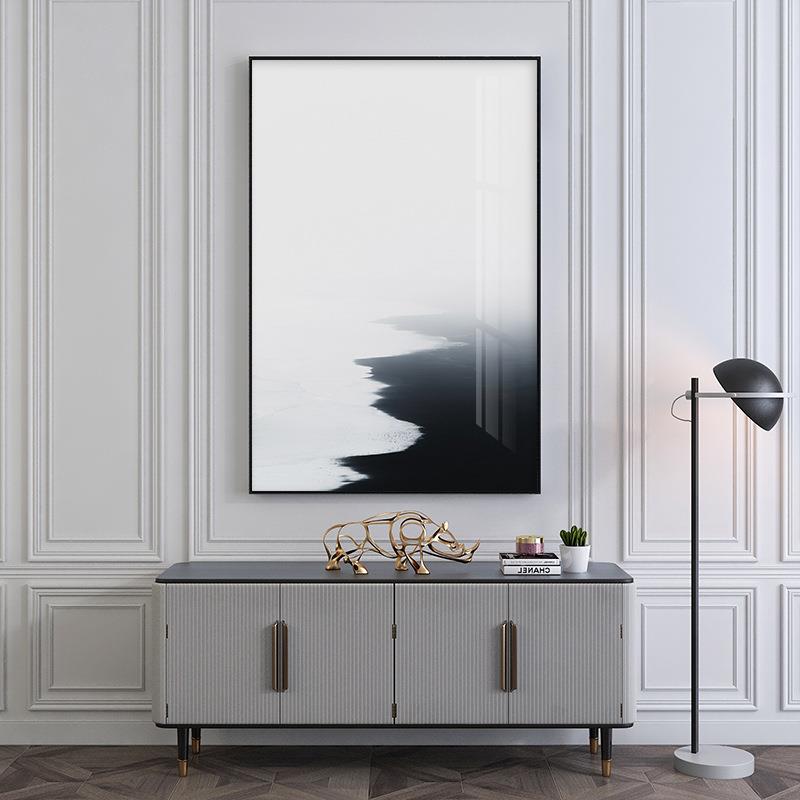 现代简约创黑白工业风意景装书饰画客厅卧室ZGH房挂画酒店样板风