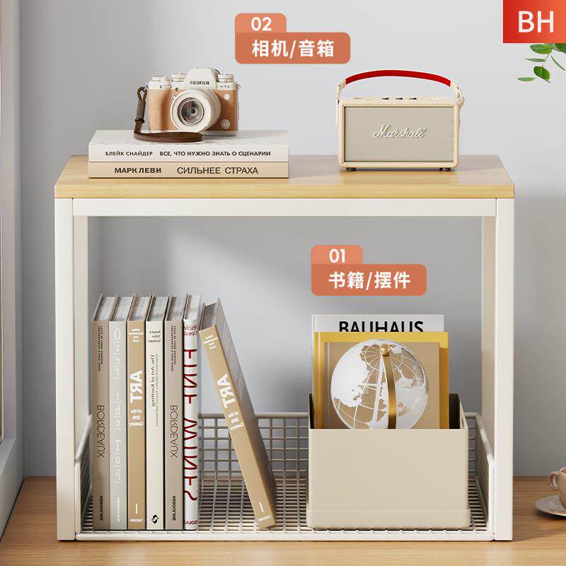 书桌本件收纳架书桌分层简约书架办公室62554上小文型架儿童绘本