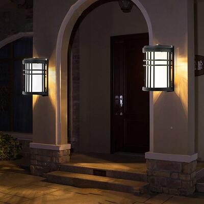 大阳恒太式阳能壁灯防水DHV-3033欧复古台庭院过灯道楼梯室外单头