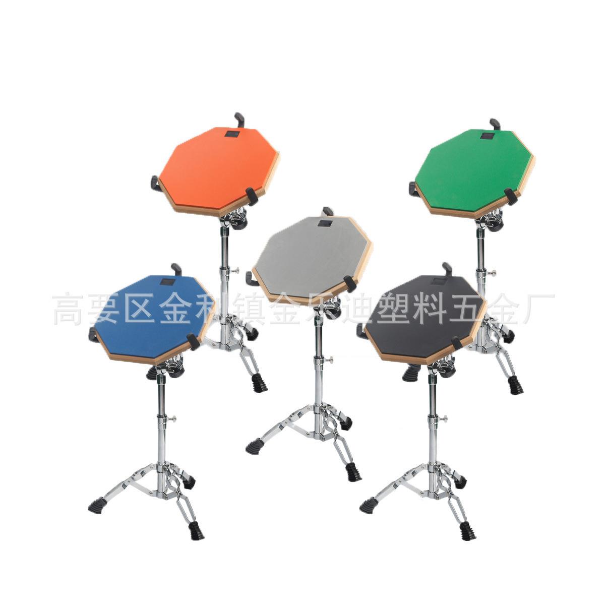 儿童家初学12寸双腿圈哑鼓套装厂MVR练架子鼓配件鼓双垫打击习板