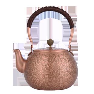 铜壶烧水壶手水工铜茶陶壶铜壶复铸铜煮茶器电炉煮MHW茶壶古茶炉
