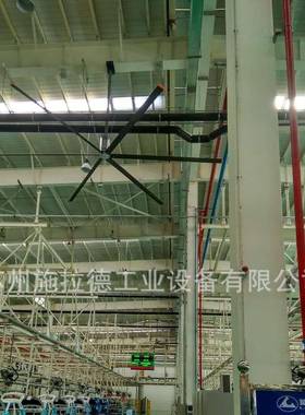 韶关厂房大吊扇库除湿大吊大扇降温工业风扇仓HLSV大97249吊扇