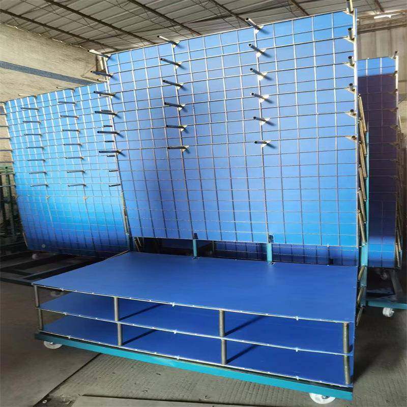 丝可折叠货周转箱1319层8晾干架镀彩物锌印网格架