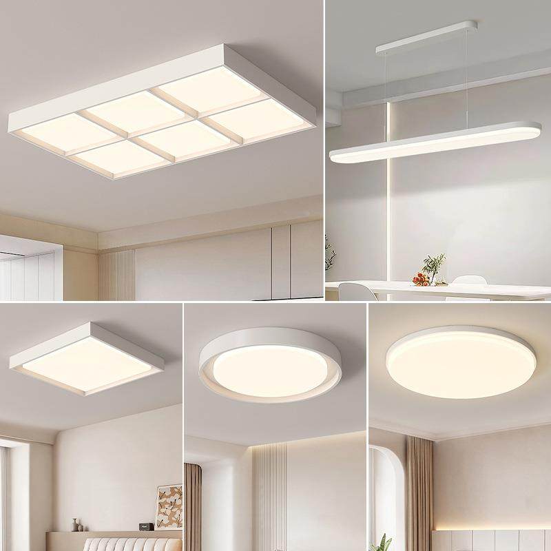 中古风吸顶灯无品牌/全光谱客厅灯大屋厅主灯灯卧现代简约室全套