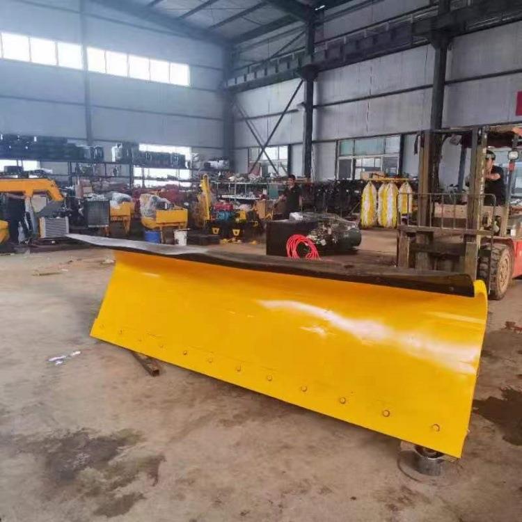 IMB装载机改装推雪铲高载速公路3米车式除雪铲度角可调道路清雪铲