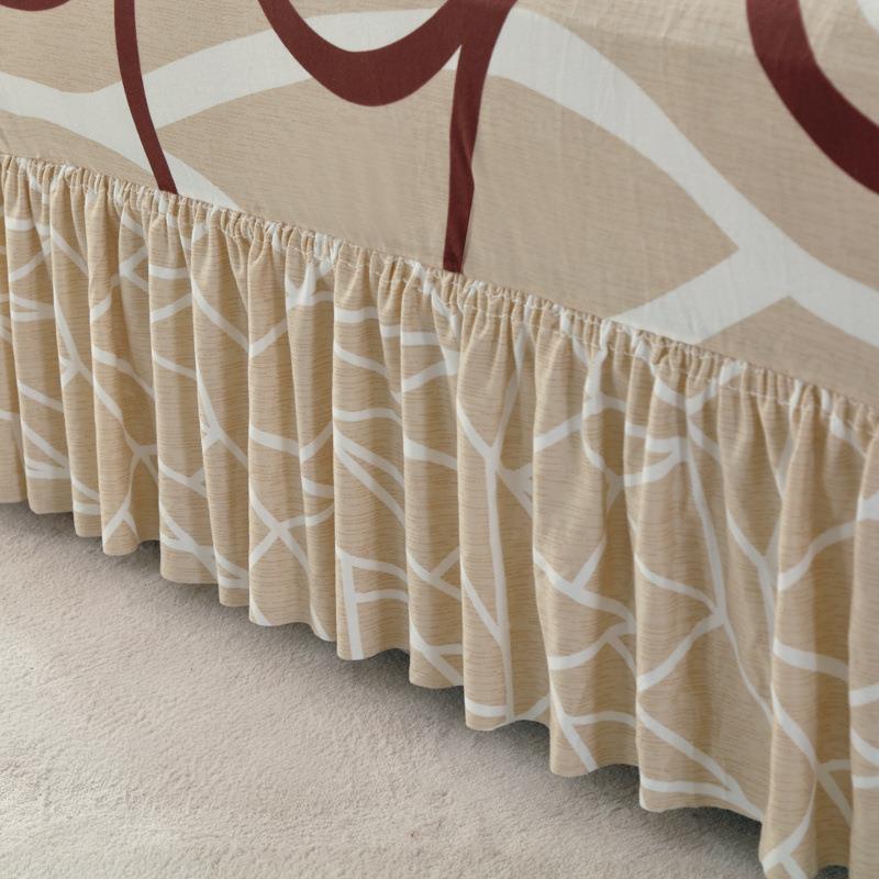 新全包沙发套四季通用印花VAS裙计摆力弹沙款发盖布设感防尘罩