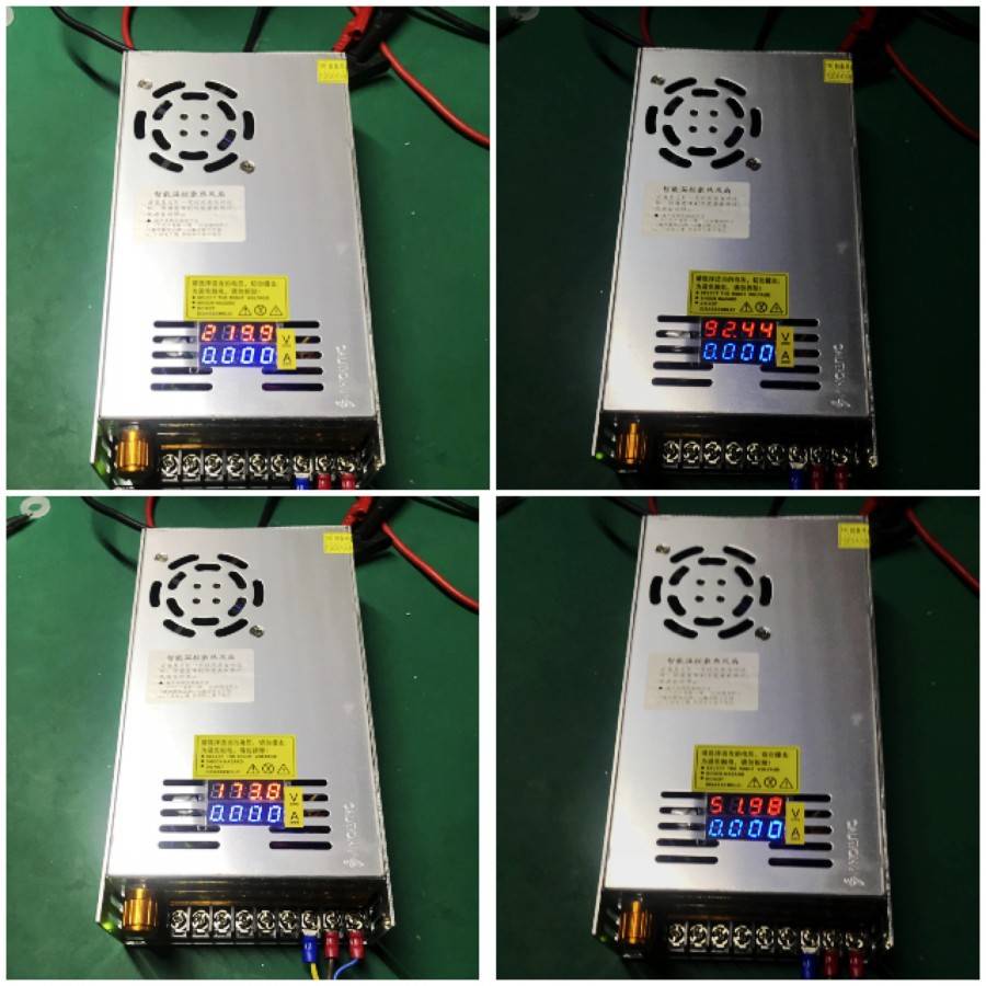 双数显可调电源0-220V2.2A直流稳压480W开关电源HJS-480-0-220