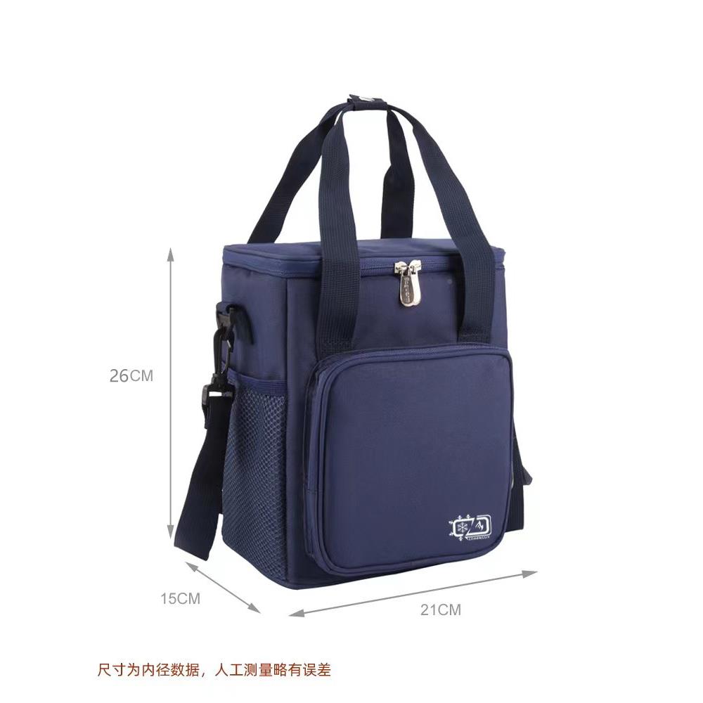 韩式时尚饭袋盒手提加袋上班族饭袋便当包保温饭桶AL101887#子防