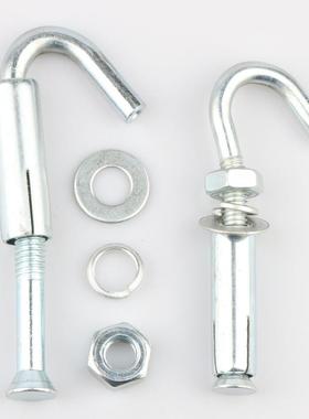 厂直供胀镀锌膨钩螺丝带钩膨胀螺膨栓胀挂钩FDLM6-M12家系列