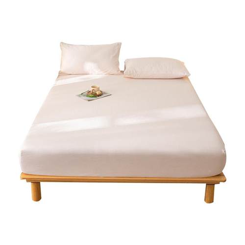 纯棉用加厚老粗布床笠02新5款四季通全棉麻床垫保VTI护罩床套三2