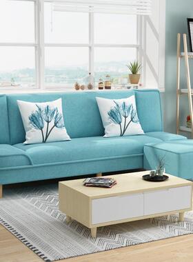 沙发床厅卧w室客两用可折叠简易出租用小OLR户型屋单双人现代简约