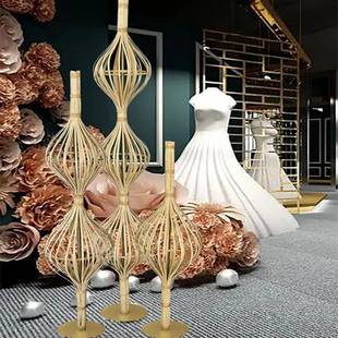 竹装编笼婚礼宴会展厅策场划灯会酒店45234234花艺装置道具创意饰