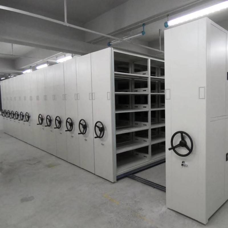 钢制手摇档案密集架 智能电动档案室密集柜