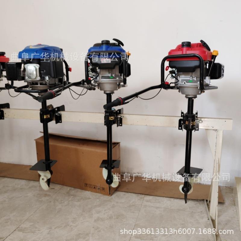 船外单机推器缸柴油机挂浆机水下电动螺旋860桨进小型船用挂机