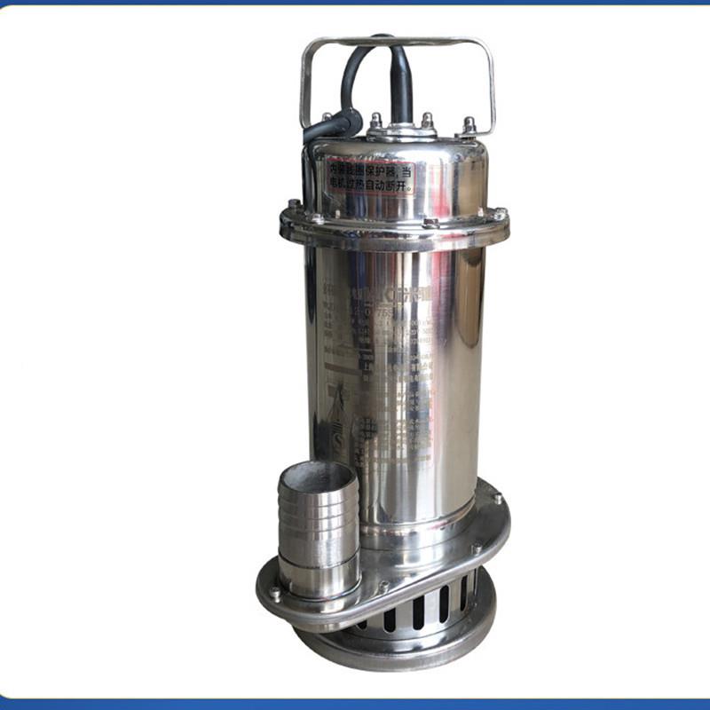 全不钢0潜水泵排污水泵高温耐锈腐4TSR蚀耐酸碱化工泵盐水抽海3水