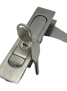 1海坦MS730-12-按钮跳式平面锁不锈钢304机柜配电弹箱门MS730-1-