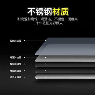 意利原子防盗门把手防盗门面拉手锁面板把不钢把手面板件通用配型