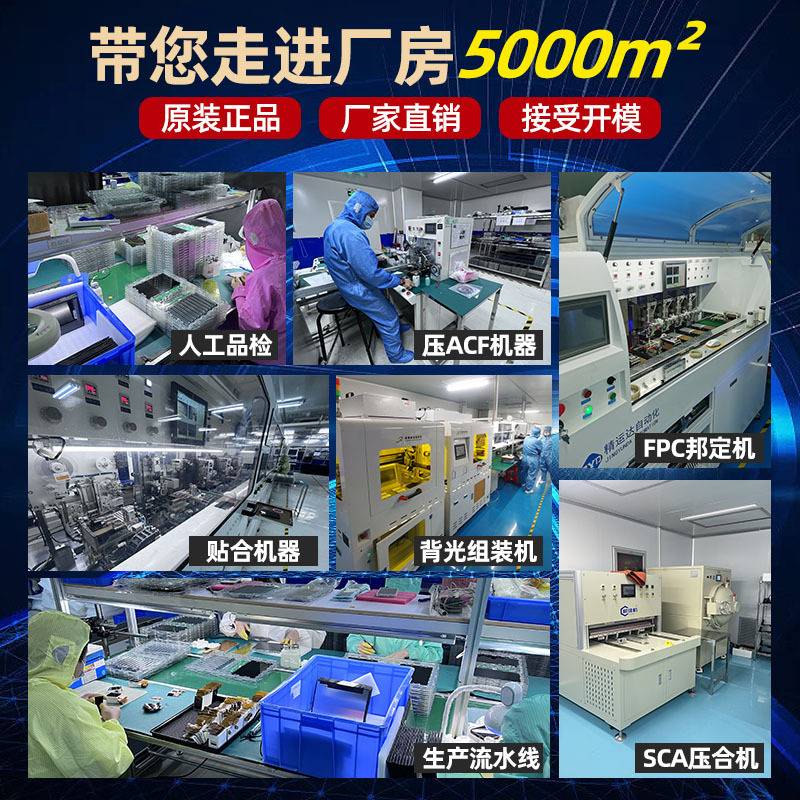 2.8寸480*480TFT圆屏40PIN 450亮度mini HDMI转RGB智能开关可加TP