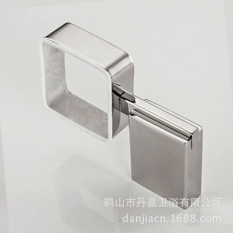 肥皂碟套装304不锈钢方形肥皂架单碟1层磨砂玻璃碟厂家直售X6007