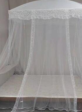 厂价销顶直帐缦儿童xs180407吊成人奢华花边支撑阻燃涤纶大空蚊间