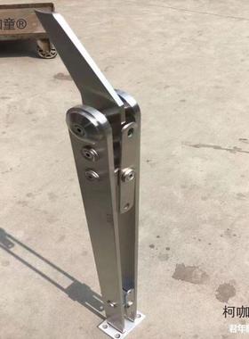 槽护柱管家室外栏杆立阳柱玻璃ZES楼立梯扶手不锈钢栏台内家用麦