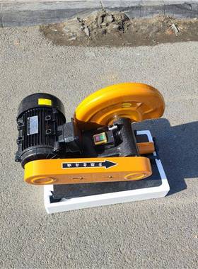 金属方管槽钢切断G机电动砂锯380V型材割机J3J3G-400G-40轮0/J3B