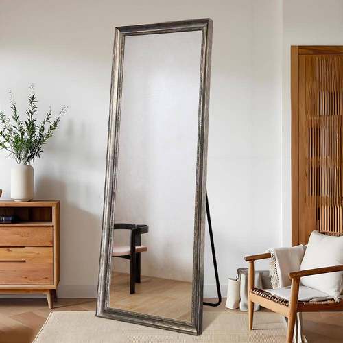 BOLN复古美式壁穿MUN衣镜古典风全身镜子服装店镜子大挂落E地带支