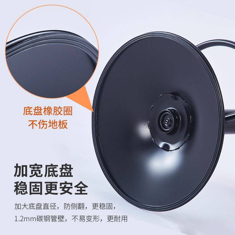 轻奢高脚升降美甲椅酒吧台椅带高脚蹬轴承滑轮旋转圆盘电脑椅